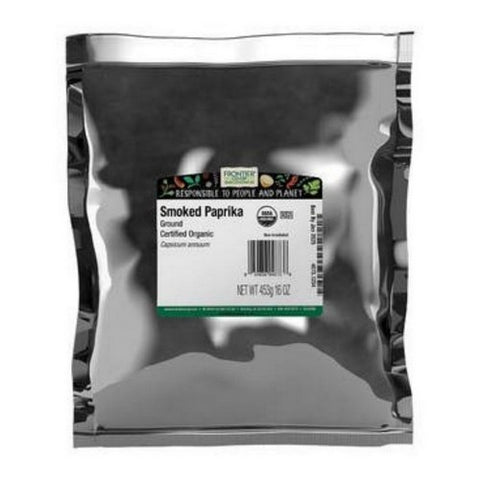 Frontier Coop, Organic Smoked Paprika Ground, 16 Oz