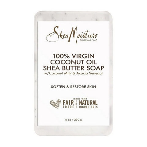 Shea Moisture, 100% Virgin Coconut Oil Shea Butter Soap, 8 Oz