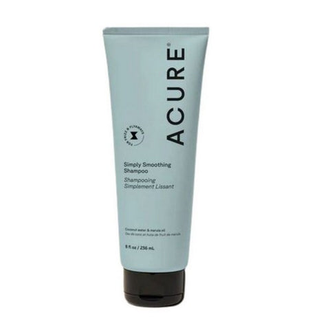 Acure, Simply Smoothing Shampoo, Coconut Water & Marula Oil 8 Oz