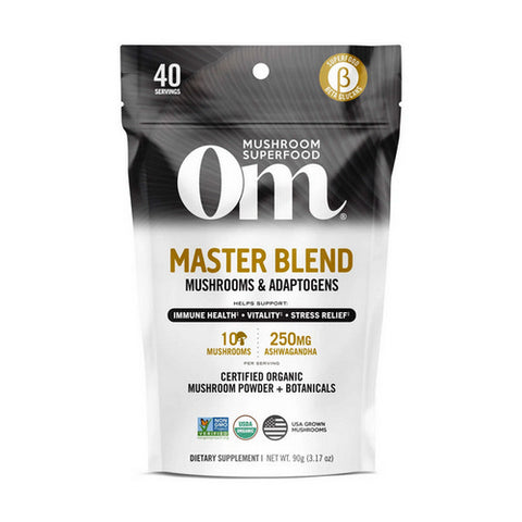 Om Mushrooms, Mushroom Master Blend, 3.17 Oz