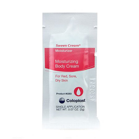 Coloplast, Hand and Body Moisturizer Scented Cream CHG Compatible 283, 2 Grams
