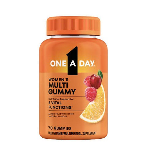 One-A-Day, VitaCraves Women's Multi Gummies, 70 Gummies