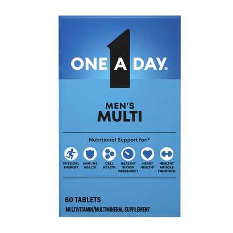 One-A-Day, One A Day Men's Health Formula Multivitamin - Multimineral Tablets, 60 Tabs