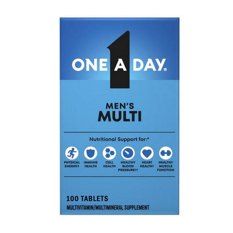 One-A-Day, One A Day Men's Health Formula Multivitamin - Multimineral Tablets, 100 Tabs