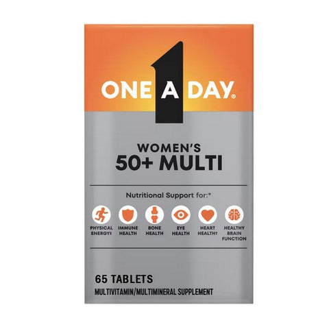 One-A-Day, One A Day Women's 50+ Healthy Advantage Multivitamin - Multimineral Tablets, 65 Tabs