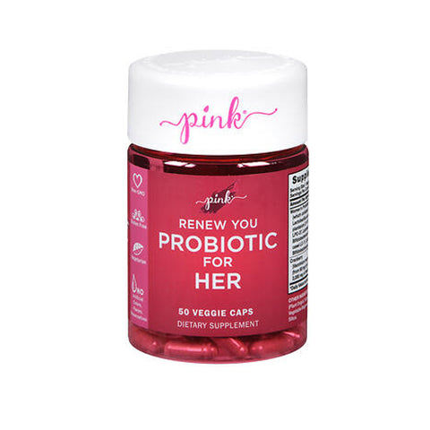 Nature's Truth, Pink Renew You Probiotic for Her Veggie Caps, 50 Veg Caps