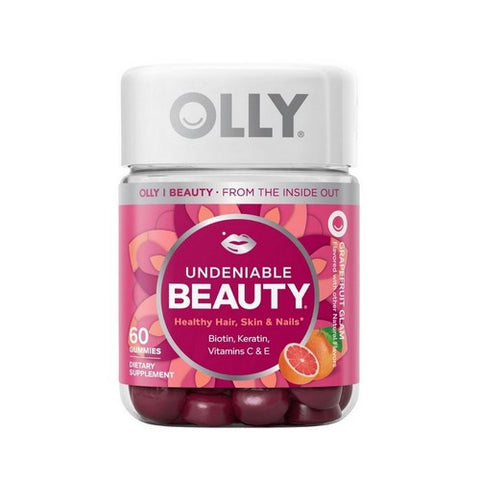 Olly, Undeniable Beauty Gummies Grapefruit Glam, 60 Guumies