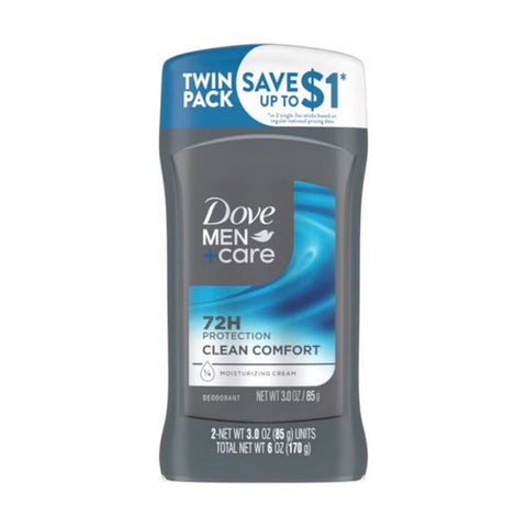 Dove, Men+Care Deodorant Clean Comfort, 3 Oz