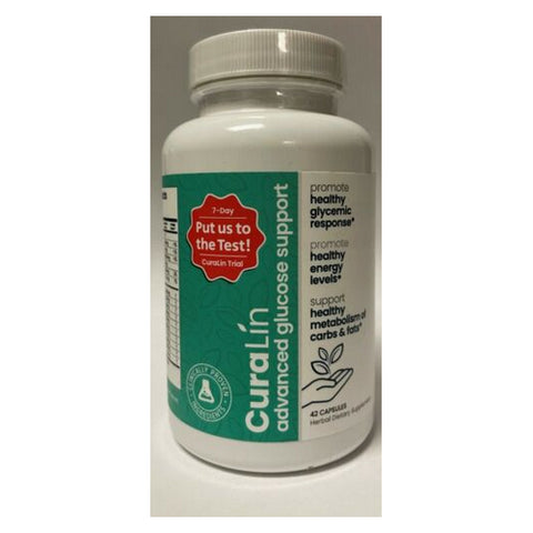 Curalin, Advance Glucose Support Trial, 42 Caps