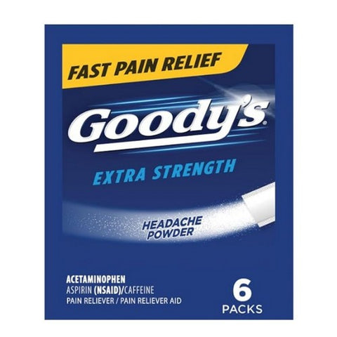 Boudreaux, Goody's Headache Powders Extra Strength, 6 Each