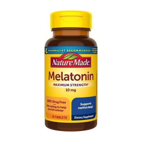 Pharmavite, Melatonin, 10 mg, 70 Tabs