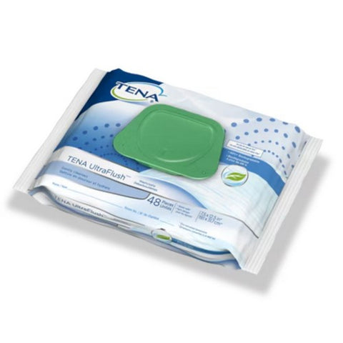 Tena, Rinse-Free Bath Wipe Ultra Soft, Count of 48
