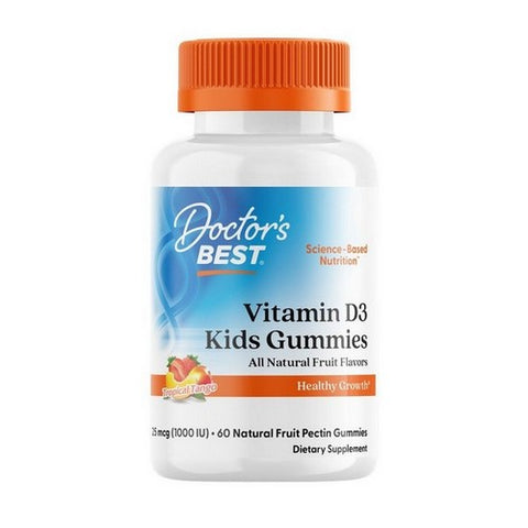 Doctors Best, Vitamin D3 Kids Gummies, 60 Gummies