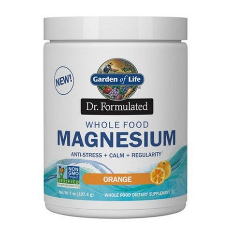 Garden of Life, Dr. Formulated Magnesium Powder, Orange, 7 Oz