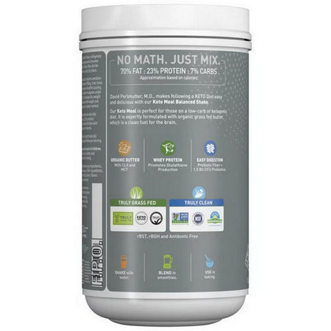 Garden of Life, Dr. Formulated Keto Meal Powder, Chocolate, 24.69 Oz