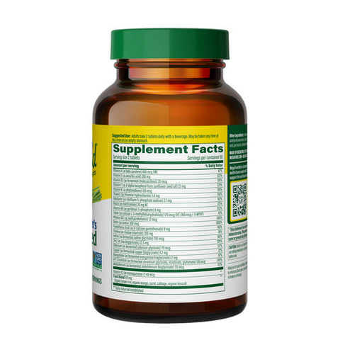MegaFood, Men's Advanced Multivitamin, 120 Tabs