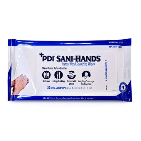 Sani-Hands, Hand Sanitizing Wipes, 1 Pack