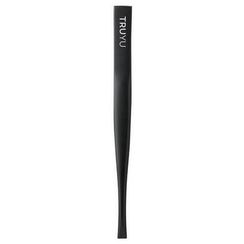 Qvs, Square Tip Tweezer Black, 1 Each
