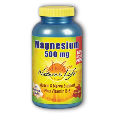 Nature's Life, Magnesium, 275 Count