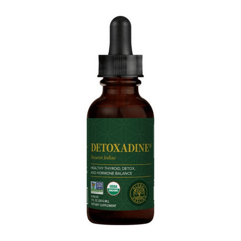 Global Healing Center, Detoxadine Iodine, 1 Oz