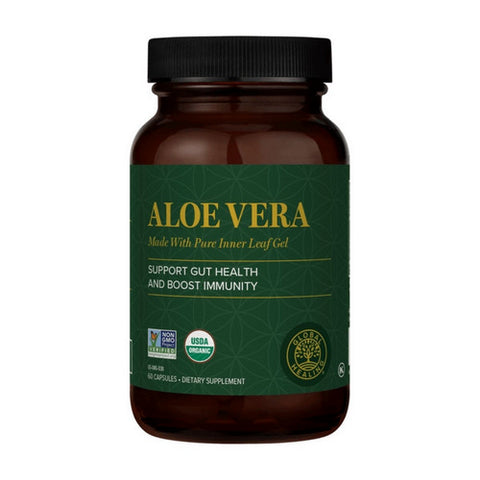 Global Healing Center, Aloe Fuzion, 180mg, 60 Caps