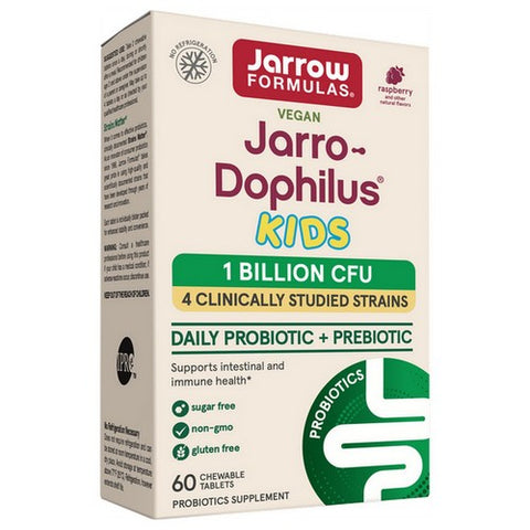 Jarrow Formulas, Jarro-Dophilus Kids, 1 Billion, Natural Raspberry, 60 Tabs