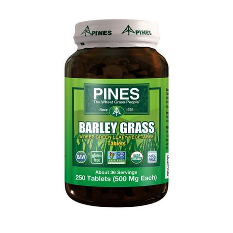 Pines Wheat Grass, Barley Grass, 250 Tabs