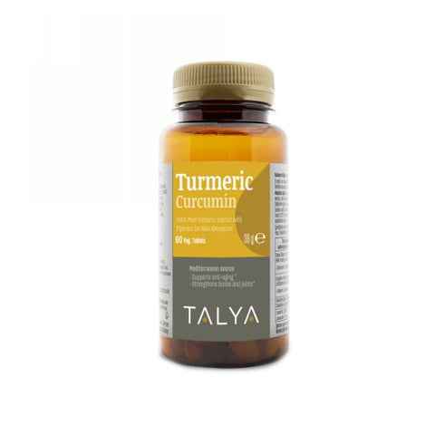 Talya, Turmeric, 60 Veg Caps