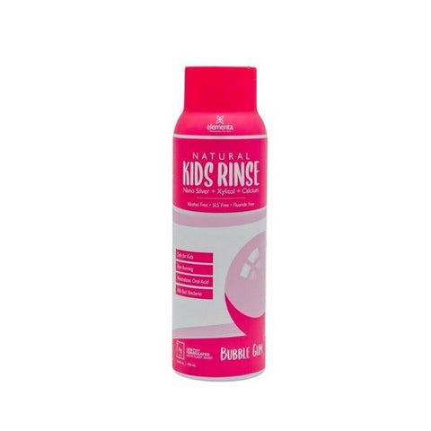 Elementa Silver, Kids Rinse Bubble Gum Nano Silver, 20 Oz