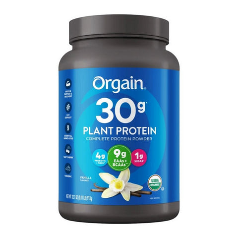 Orgain, Sport Protein Powder Vanilla, 2.01 lbs