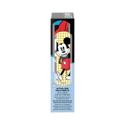 Band-Aid, Disney Mickey Mouse Waterproof Bandages, 15 Count