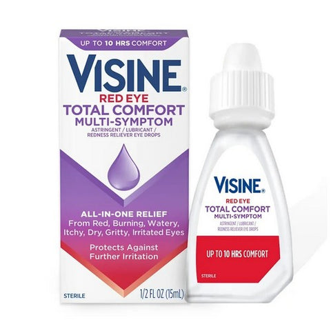 Band-Aid, Visine Totality Multi-Symptom Relief Eye Drops, 15 ml