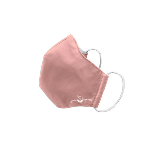 Green Sprouts, Reusable Adult Face Mask Medium Coral, Medium, Coral 1 Count