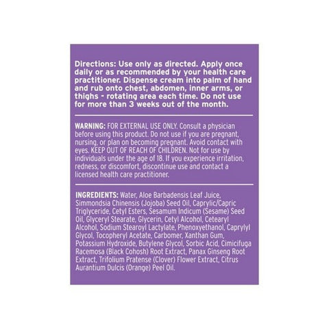 Emerita, Phytoestrogen Cream, 2 Oz