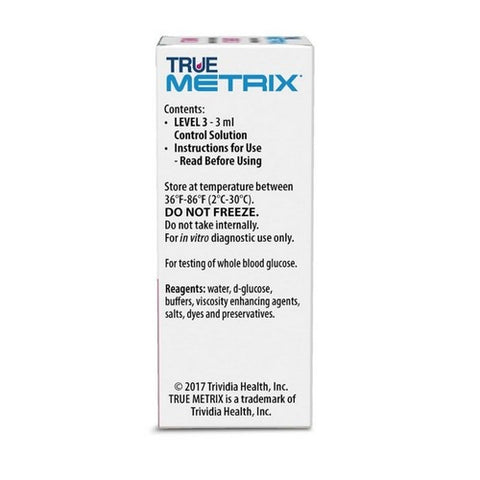 Trueplus, Control Solution Level 3, 1 Each