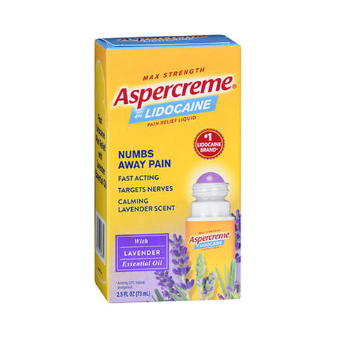 Act, Essentail Oils Lidocaine Pain Relief with Lavender, 2.5 Oz