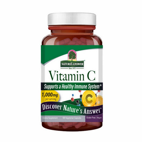 Nature's Answer, Vitamin C, 1000 mg, 100 Veg Caps
