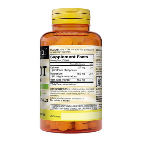 Mason, Beet Root with Magnesium, 100 Tabs