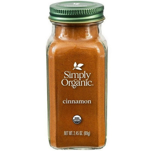 Simply Organic, Btl Cinnamon Org, 2.45 Oz(Case Of 6)