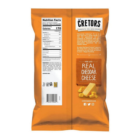 Gh Cretors, Popcorn Just Cheese, 6.5 Oz(Case Of 12)