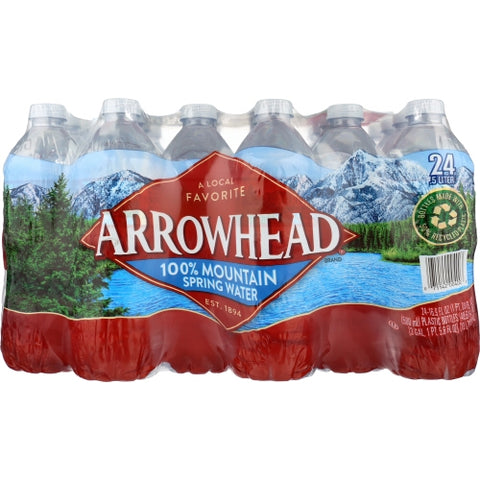 Arrowhead Water, Water 24Pk Spring .5Lt, 12 Liter
