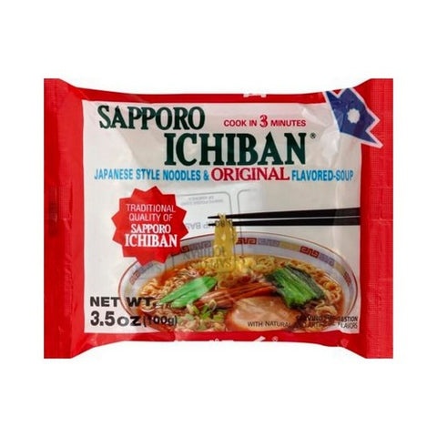 Sapporo, Noodle Ichiban Original, Case of 24 X 3.5 Oz