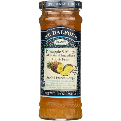 St Dalfour, Conserve Pnapple Mango, Case of 6 X 10 Oz