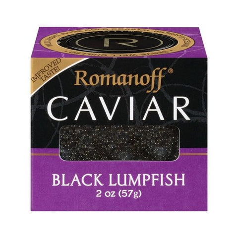 Romanoff, Caviar Lumpfish Blk, 2 Oz(Case Of 6)