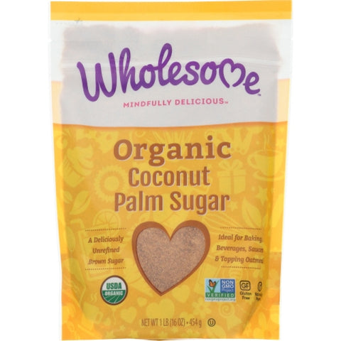 Wholesome, Organic Coconut Palm Sugar, 16 Oz(Case Of 6)
