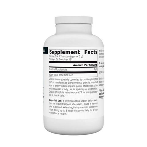 Source Naturals, Creatine, Powder 16 Oz