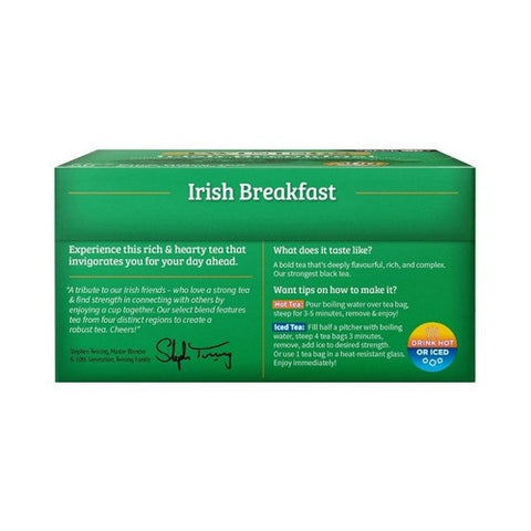 Twinings, Irish Breakfast Tea, 50 Count(Case Of 6)