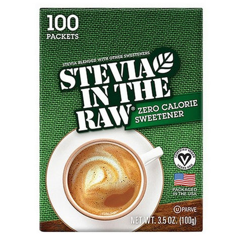 In The Raw, Zero Calorie Sweetener, 100 Count(Case Of 12)