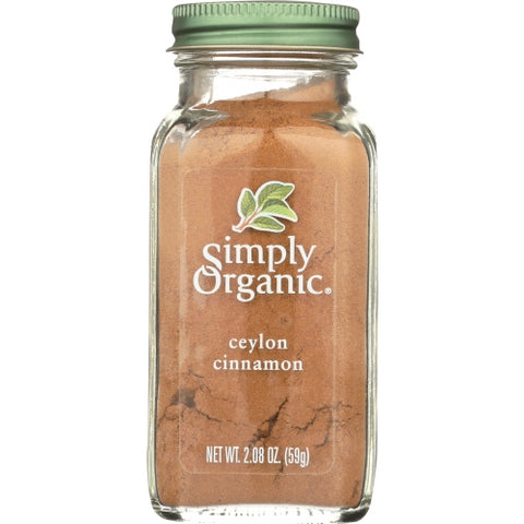 Simply Organic, Cinnamon Ceylon Org, 2.08 Oz