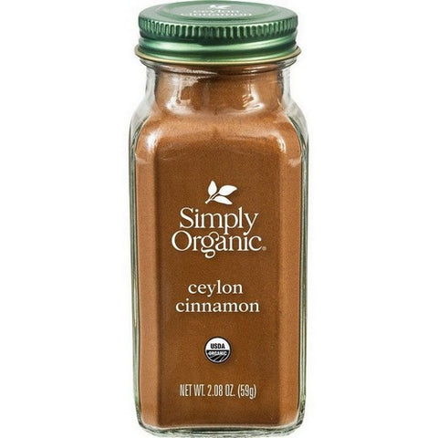 Simply Organic, Cinnamon Ceylon Org, 2.08 Oz